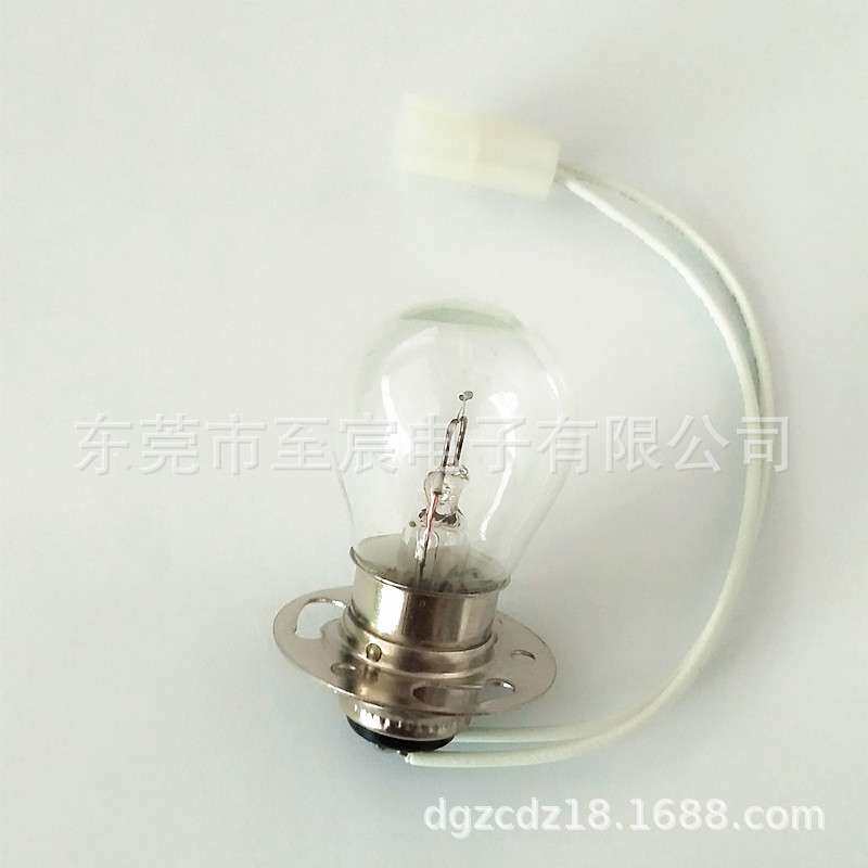 现货GE通用卤素灯泡1630 6.5V2.75A 18W 100小时双触浊度仪灯哈希