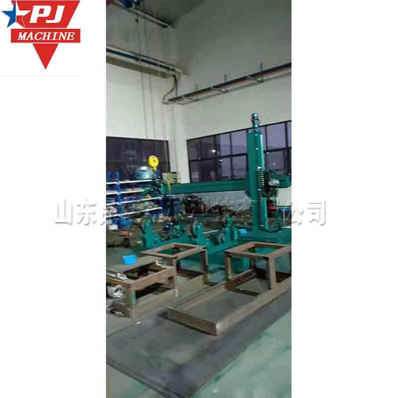 罐体抛光机洒水灌酒厂不锈钢封头罐体打磨机金属拉丝抛光设备供应