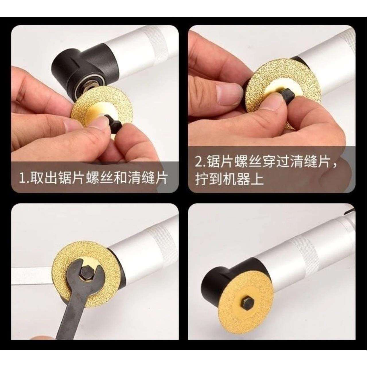 清缝机美缝剂施工工具瓷砖缝隙清理地砖墙砖开槽电动清缝工具