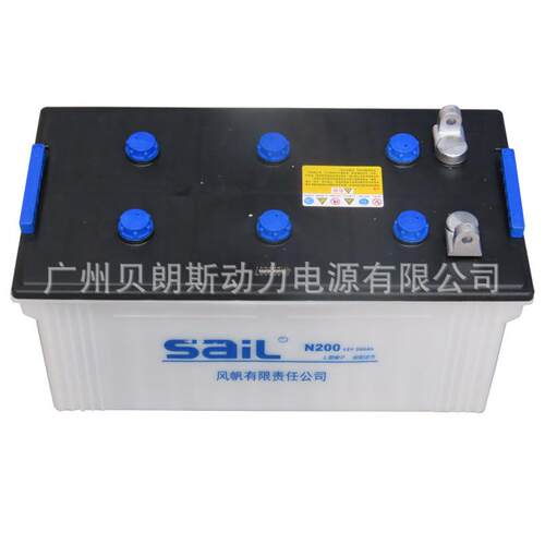 风帆蓄电池 N200 铅酸电池 SAIL电瓶12V200Ah 190H52