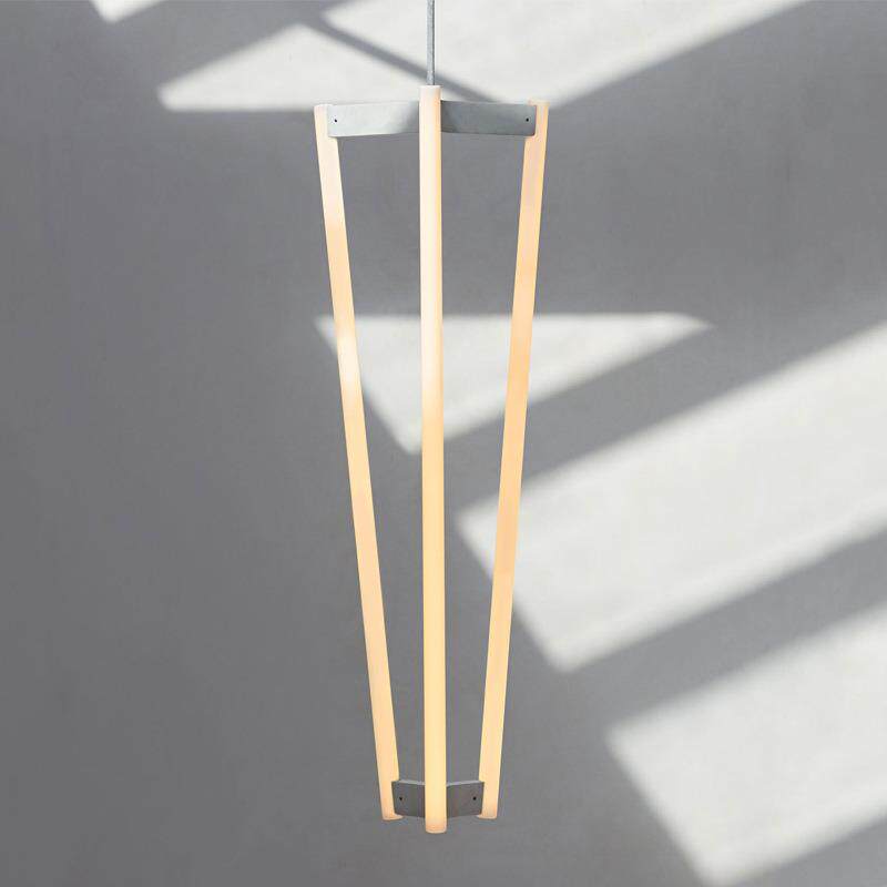 几乎北欧客厅卧室书房三角吊灯后现代设计师展厅餐厅卧室床头灯具