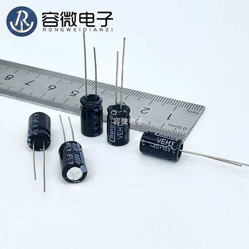 CHONGX直插电解电容400v 450V 2.2UF 4.7UF 6.8UF 10UF 22UF 47UF