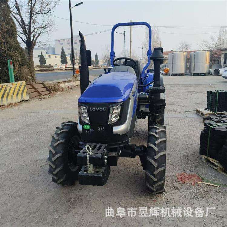 去补直提50马力四驱拖拉机 雷沃欧豹农用耕地机 水旱两用拖拉机