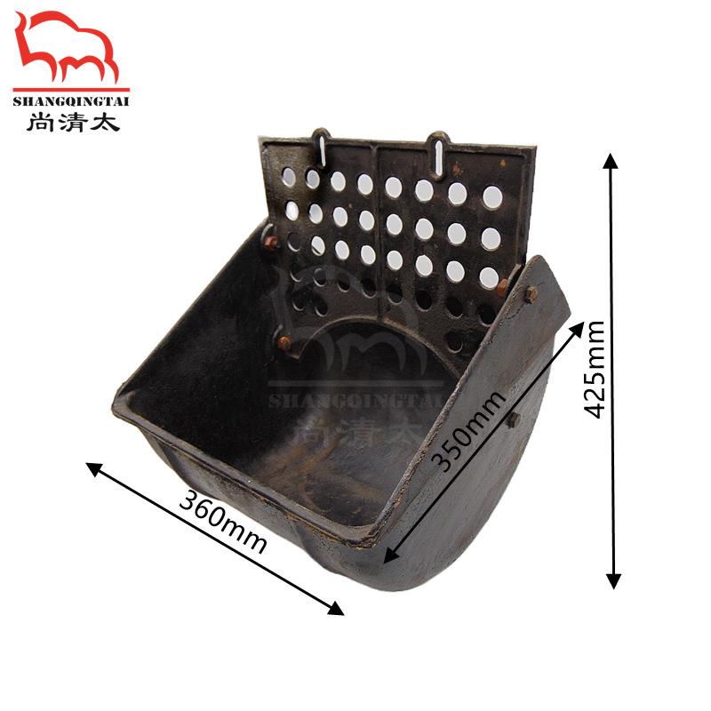 母猪食槽 铸铁食槽 猪用铸铁料槽 养猪场配套料槽 喂食器畜牧设备