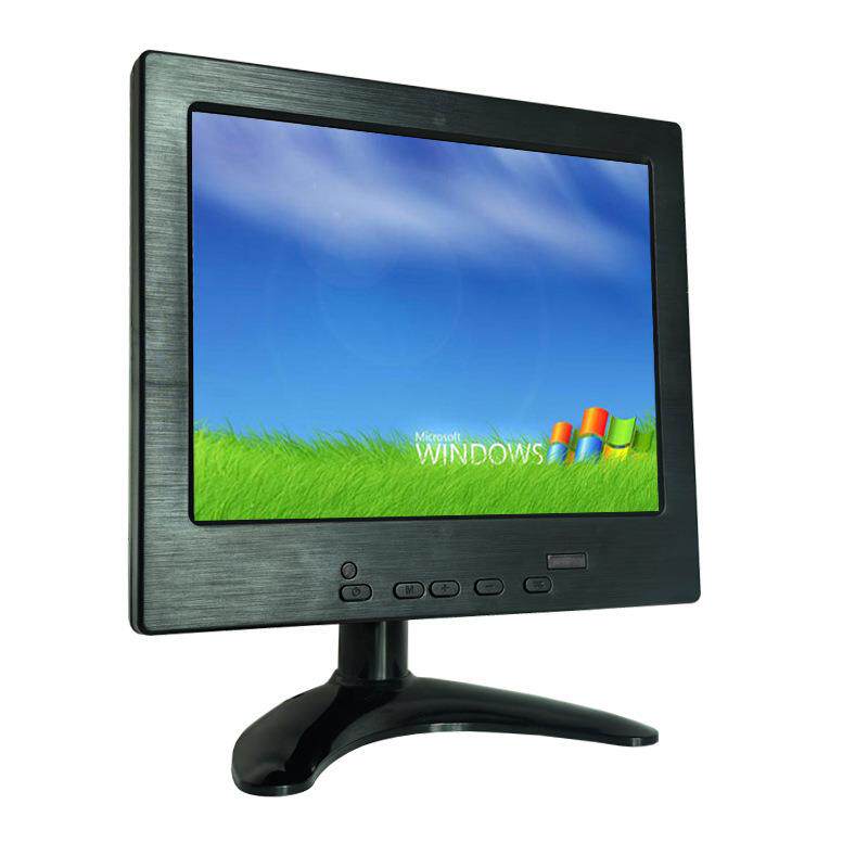 8寸触摸显示器VGA HDMI高清液晶显示器电阻触摸显示屏工厂供应
