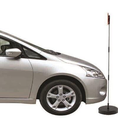 跨境热销STOP声光报警停车警示牌交通PARKING SIGN车库停车助手