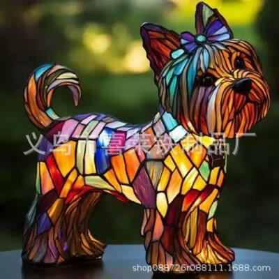 跨境新款Cat Lamp-Dachshund Lamp-Bigfoot Lamp动物灯摆件