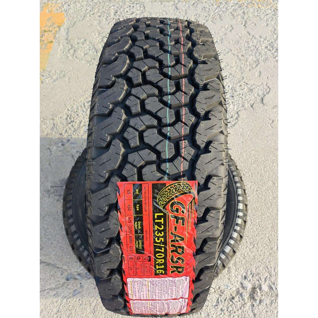百路驰花纹轮胎235/70R16LT 8层越野AT全地形加厚 哈弗H5风骏皮卡