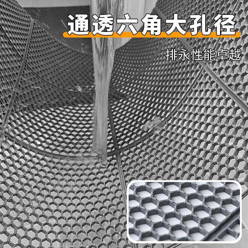 防滑垫镂空户外地垫大面积全铺牛筋加厚地胶防水商用卫生间厕所垫