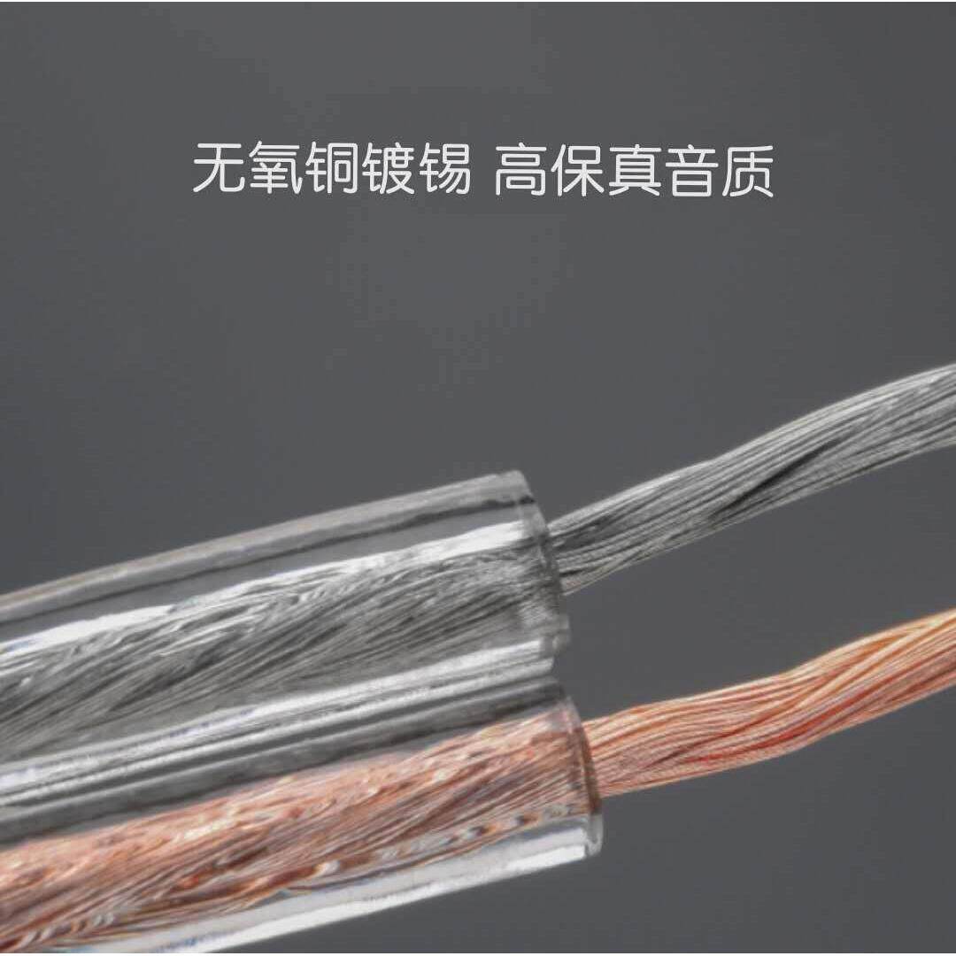 RVH2*100/150/200/250/300芯音响线纯铜喇叭线金银线音频音响线