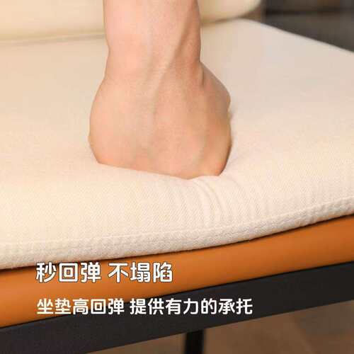 意式轻奢餐椅餐厅现代主人椅喝茶椅子家用带扶手茶椅休闲椅单人椅
