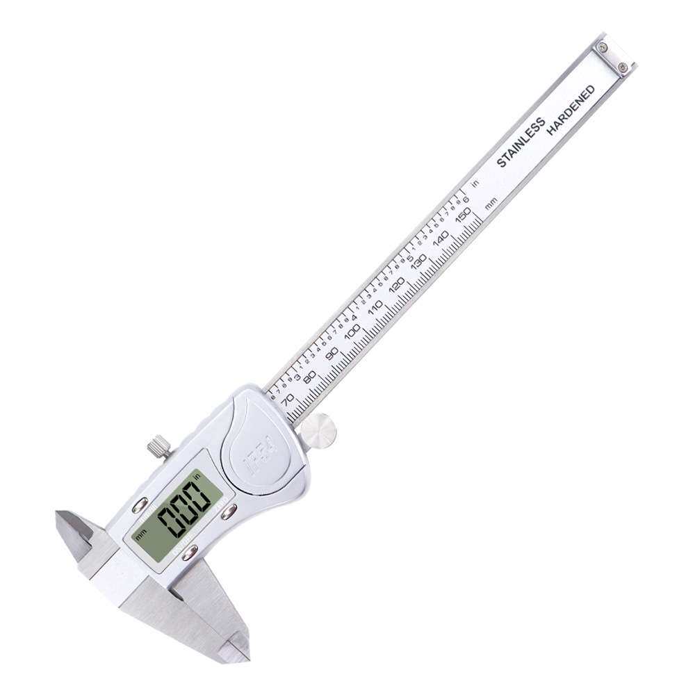 全金属不锈钢电子数显游标卡尺 0-150mm 数字卡尺不锈钢量具