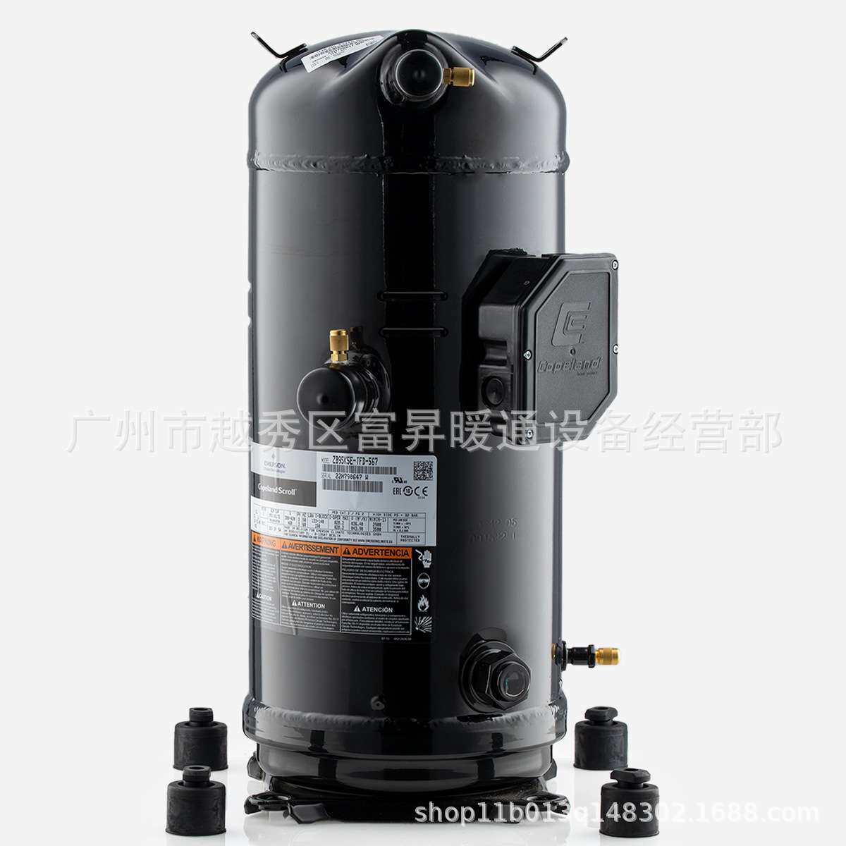 25匹冷藏机组压缩机-涡旋式低温制冷压缩机ZB190KQ-TWD-522
