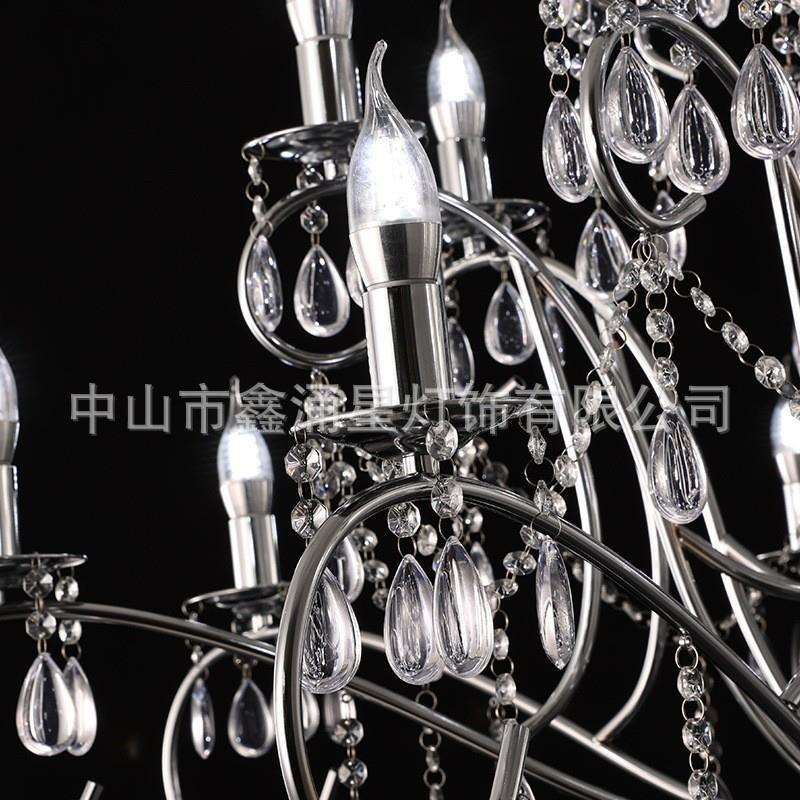 新款吊灯婚礼装饰吊顶灯具创意婚庆婚房布置道具LED节能婚礼布置