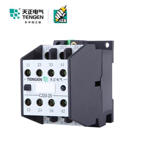 TENGEN/天正电气CJ20-25A 银触点 36V110V220V 380V 交流接触器
