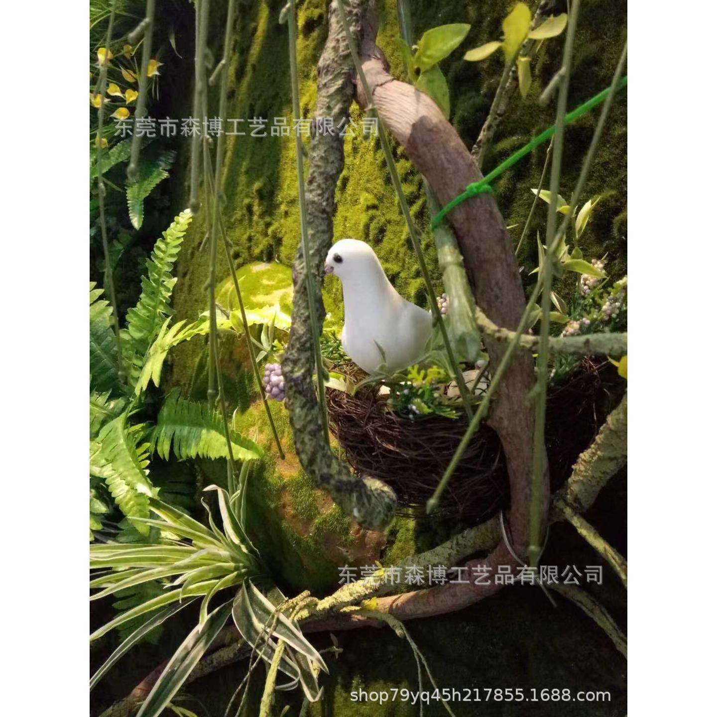 室内仿真原生态绿植苔藓植物墙 人造草皮假花墙面装饰挂壁形象墙