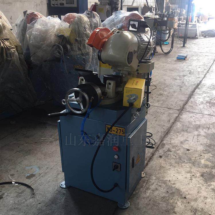 小圆管方管切管机 无毛刺水切圆锯机 半自动切管机