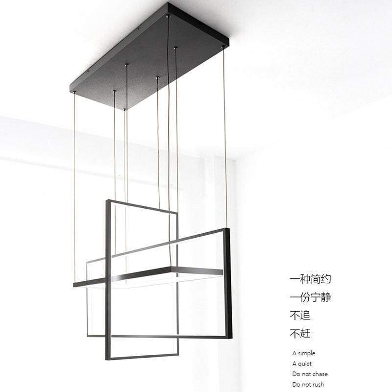 创意艺术几何吊灯现简约客厅卧室餐厅灯具后现北欧个性LED灯