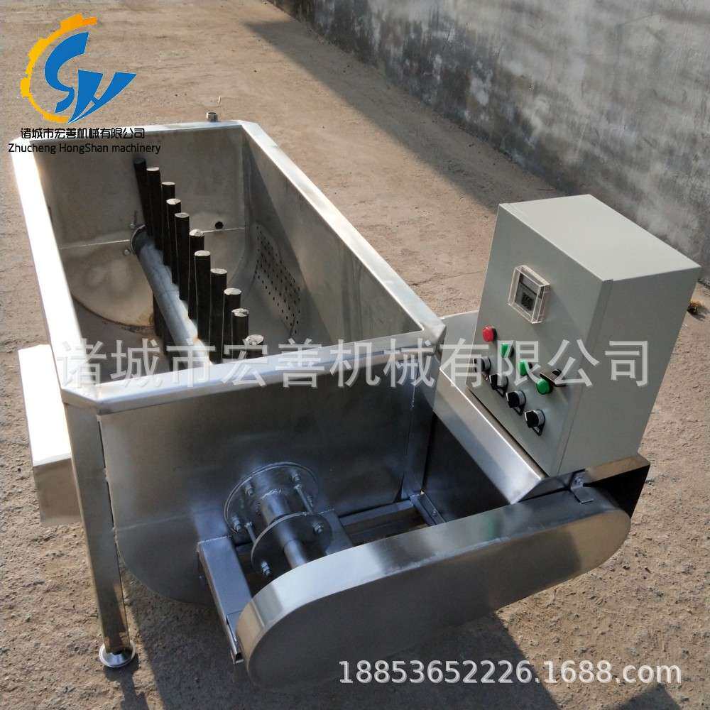 中小型杀鸡户用鸡浸烫缸 鸡鸭鹅用搅烫锅 供应家禽不锈钢脱毛机械