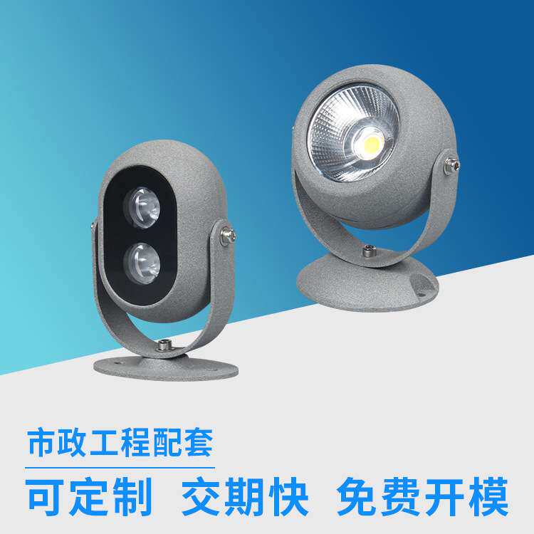 小型led投射灯 2W迷你投光灯 户外亮化文旅工程防雨小射灯