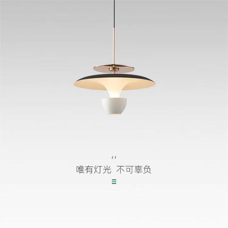 主卧室床头可自由升降LED小吊灯轻奢书房客厅沙发玄关柜吊线灯