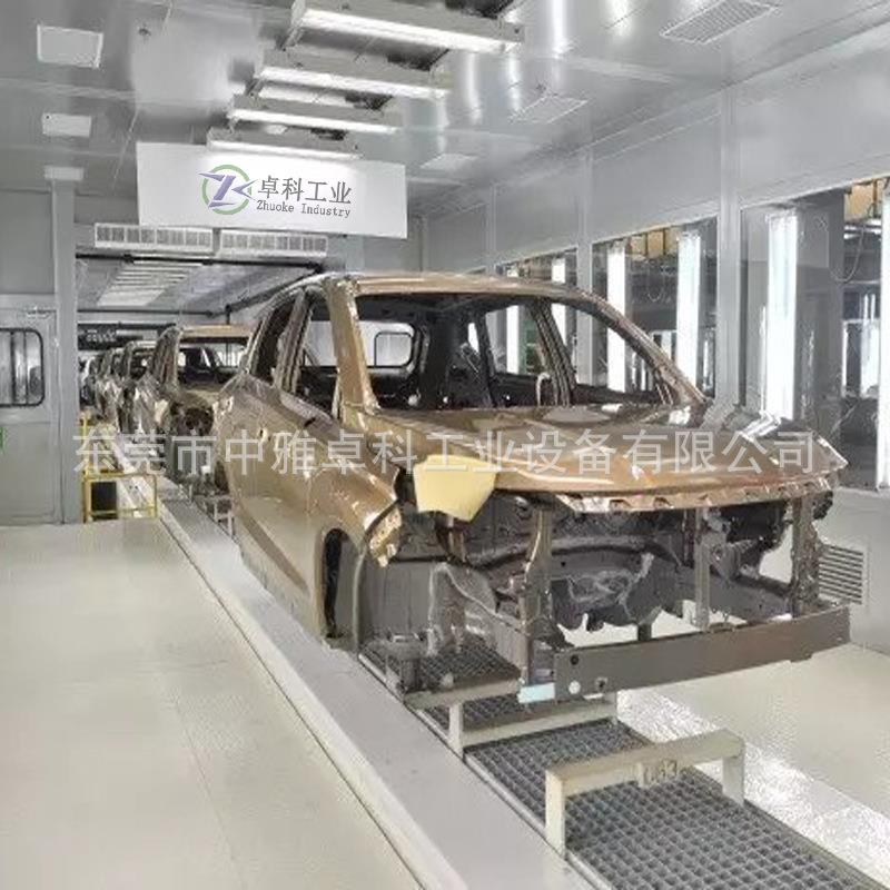 低速电动车喷喷漆ZK-3368喷涂粉新能源车身机器人自动涂化喷线