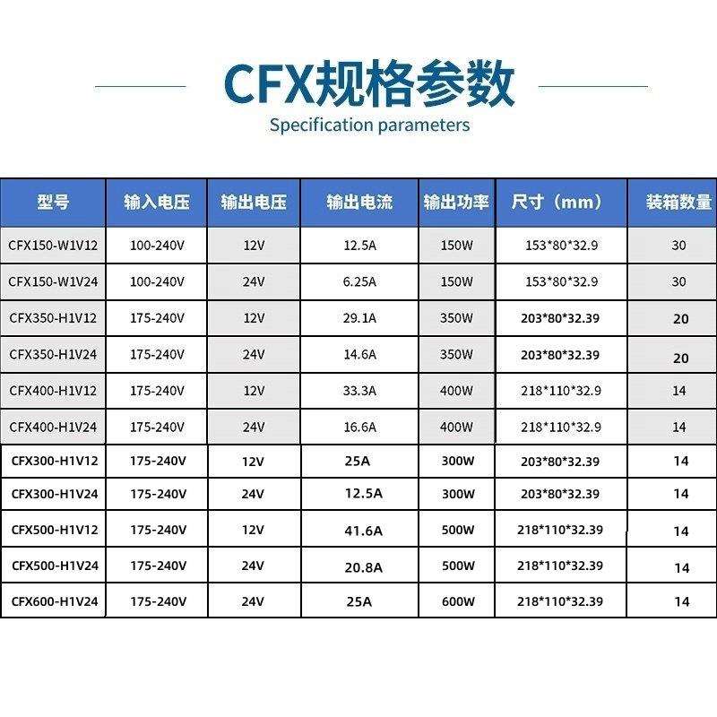 户外大功率防雨开关电源400w500w600wLED发光字广告灯箱电源12v24