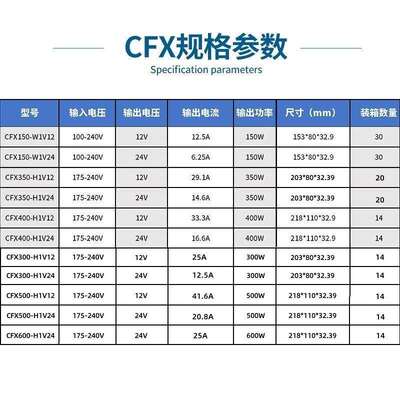 户外大功率防雨开关电源400w500w600wLED发光字广告灯箱电源12v24