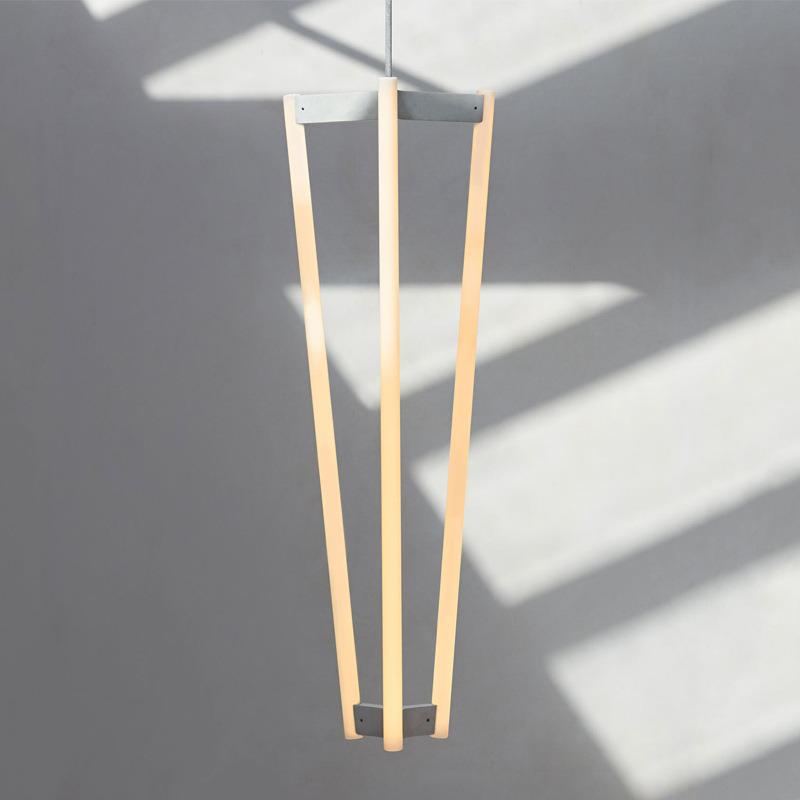 几乎北欧客厅卧室书房三角吊灯后现代设计师展厅餐厅卧室床头灯具