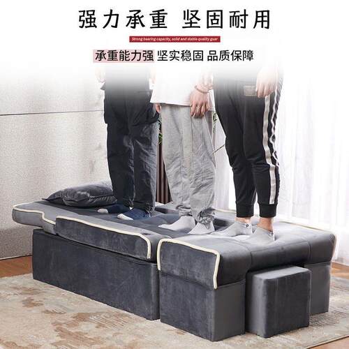 足疗沙发电动高档足浴沙发按摩床足疗店泡脚沙发采耳按摩沙发躺椅