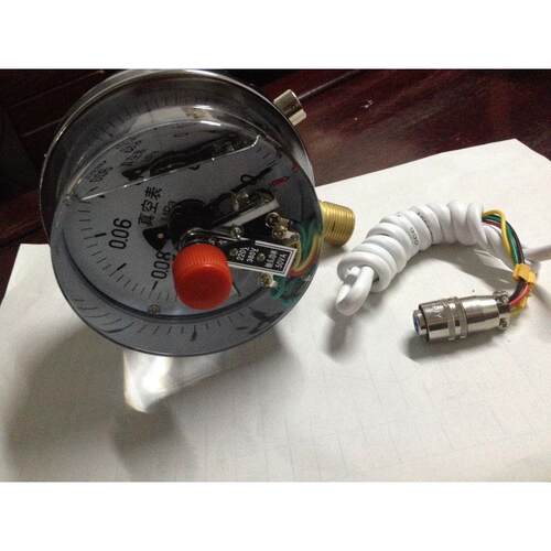 电接点耐震真空表雷尔达仪表YNXC100 -0.1-0MPA 30VA 东亚