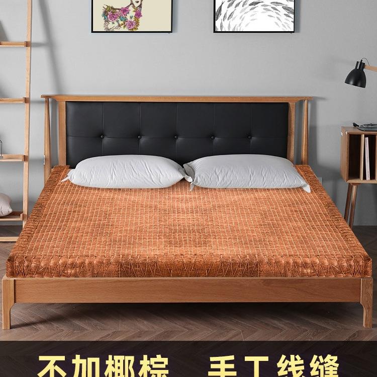 全山棕床垫手工天然无胶棕榈儿童偏硬纯棕垫护脊椎老式定 制椰粽