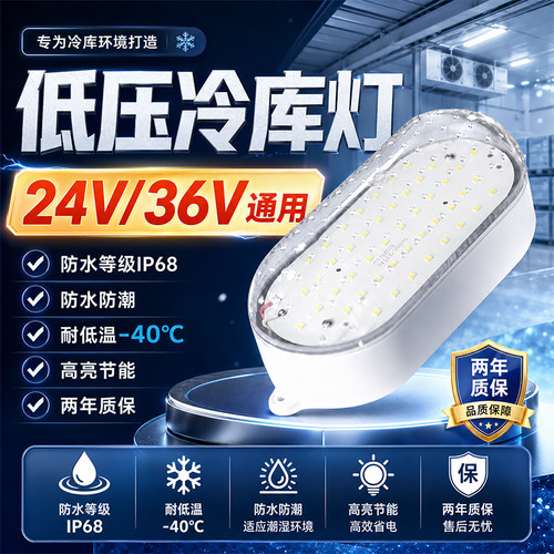 LED冷库灯24V/36V防水耐低温
