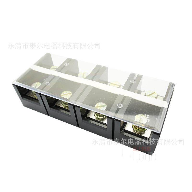 TC-6004 大电流接线端子排 接线排600A 4P接线柱 固定式接线端子