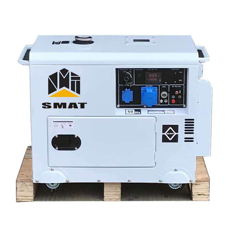 6kva家用发电机组小型静音5kw柴油发电机户外移动便携220V现货