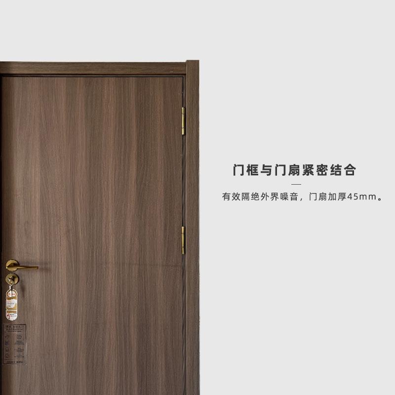 烤漆实木门原木门卧室门室内门平开门卫生间门推拉木门入户门