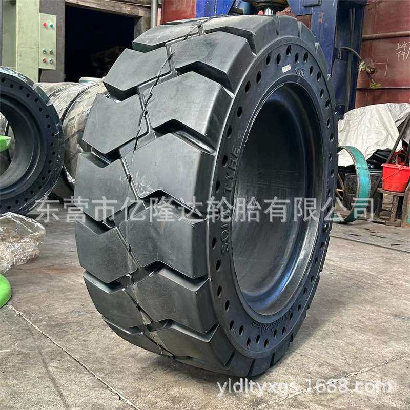 亿通威YITOWER叉车实心轮胎双轮650-16四不像700-16轮胎可配轮毂