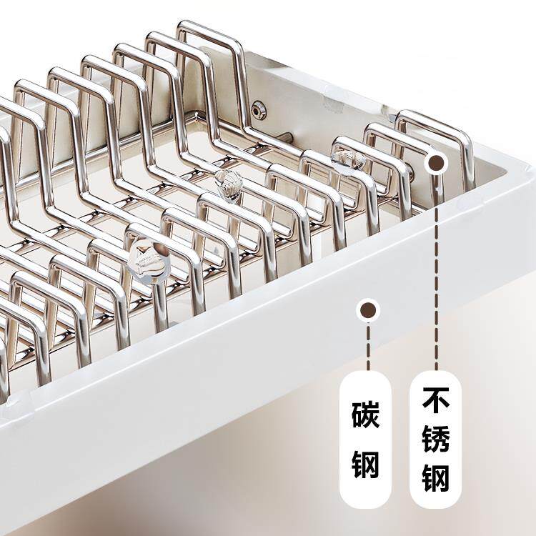 厨房不锈钢水槽置物架碗碟收纳架家用多功能洗碗槽水池上沥水碗架