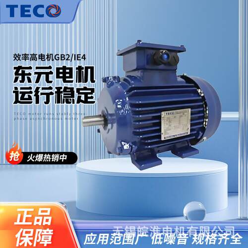 东元电机效率高电机GB2/IE4-160M1-2 11KW二级能效低压三相异步