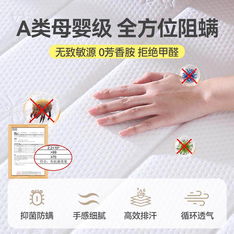 榻榻米床垫子黄麻成人儿童通用床垫护脊垫子拆洗乳胶折叠6cm厚款