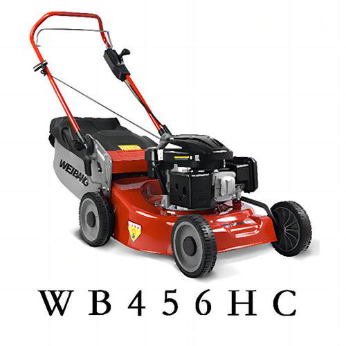 维邦WB456HC手推式汽油动力草坪机 18寸钢底盘草坪割草机