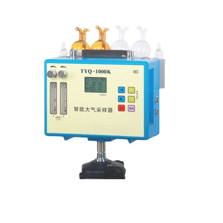 TYQ-1000K智能双路大气采样器、0.1～1L;0.1～1.5L/0.1～3L/min