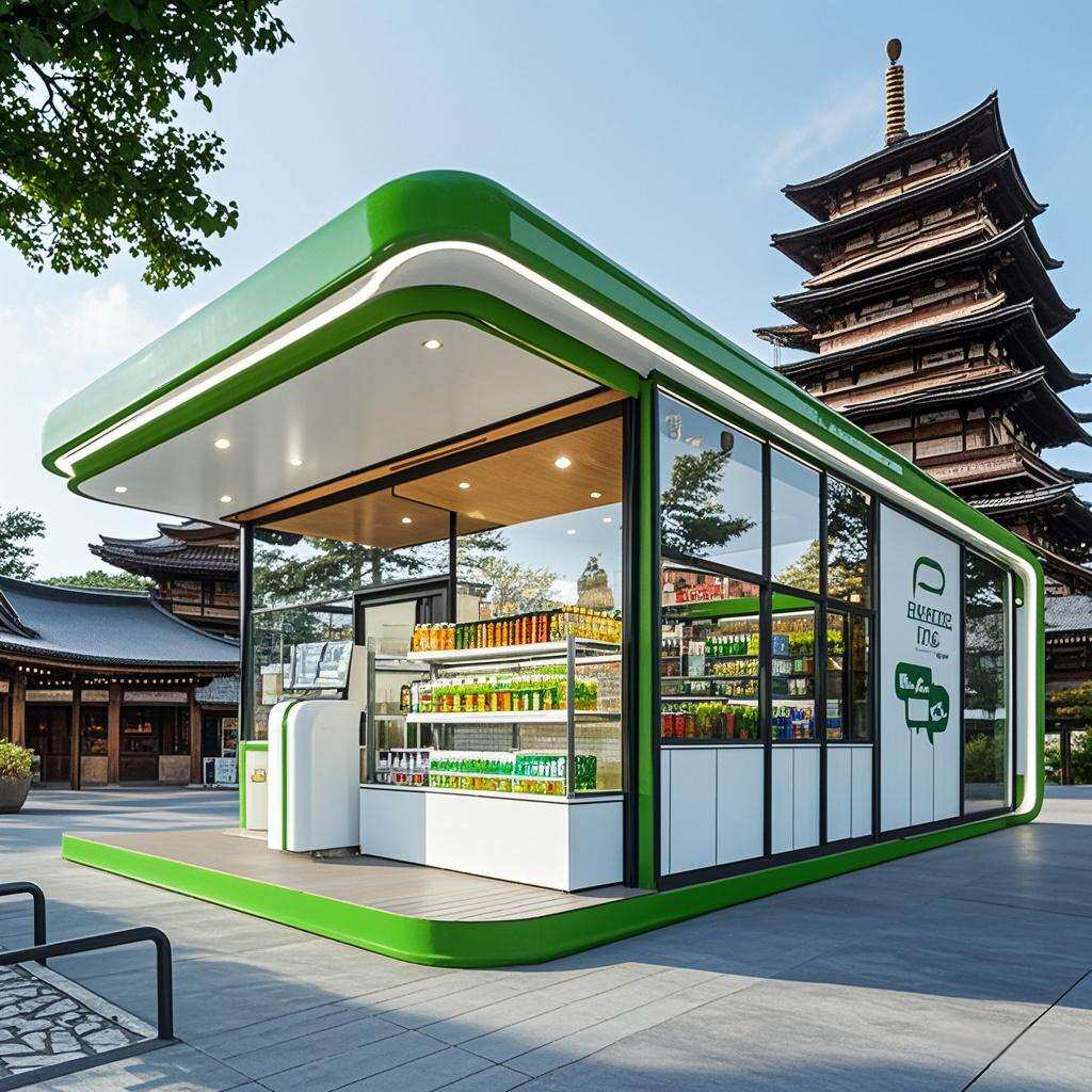 吉林别墅集装箱便利店街区规划商业街店铺工业风售楼处办公室