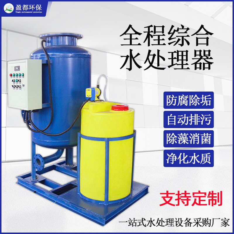 变频多相物化水处理仪 旁通电子水处理器 除垢型全程综合水处理器