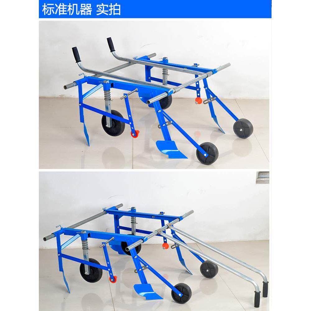 覆膜机地膜铺地膜覆盖机器手拉式多功能盖膜机农用工具盖薄膜神器