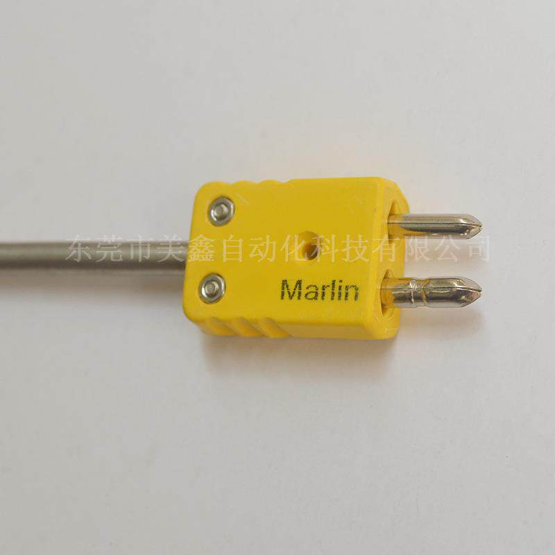 K型铠装热电偶耐高温探针 Marlin马林热电偶K型inco 600材质
