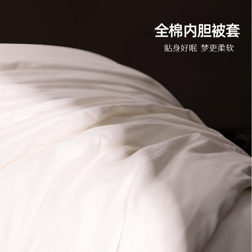 全棉双宫茧桑蚕长丝100春秋冬子母被芯二合一加厚结婚庆喜被子芯