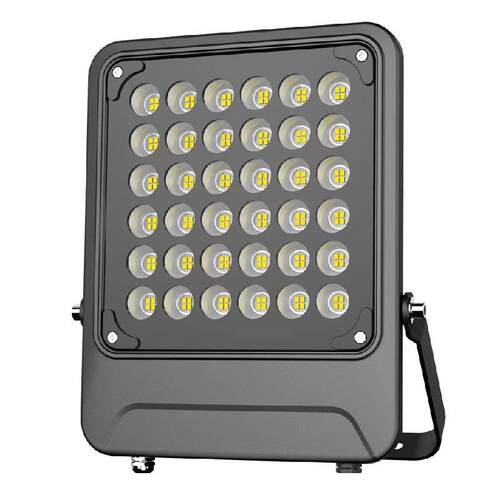 led投光灯100w200w足瓦泛光灯户外防水超亮厚料照明市电220V厂家