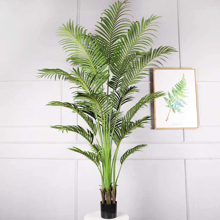 大型仿真绿植贵妃葵室内装饰假树盆栽人造树植物富贵葵凤尾葵