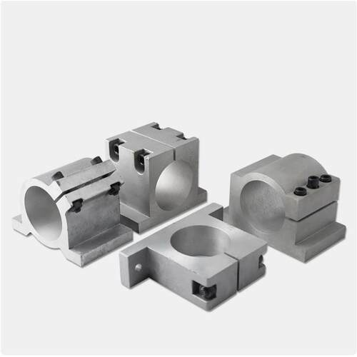 LINK CNC 雕刻机主轴电机座固定座夹具铸铝抱座62-125